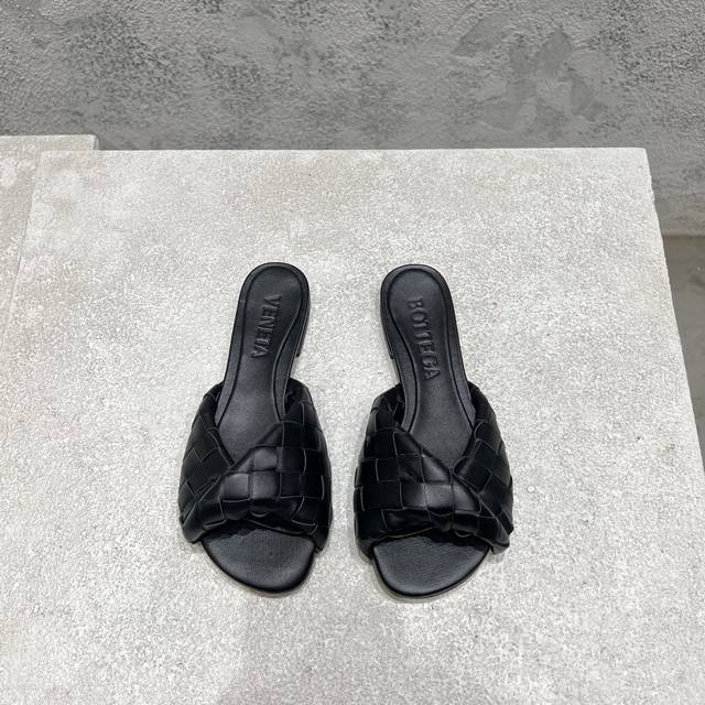 Bottega Venet* The Latest And Most Classic Cat-Heel Sandals! Twisted Woven Strap