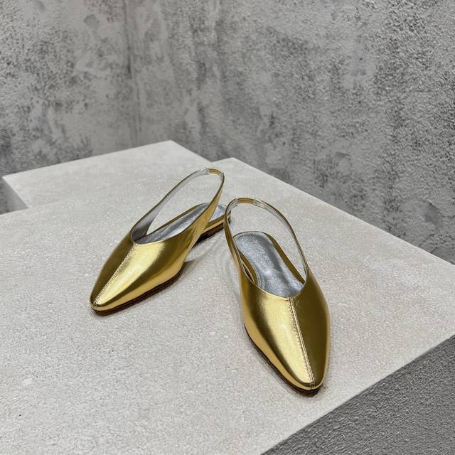Bottega Veneta* Bv's Latest Sofia Series Ballet Shoes, With Italian Top-Tier Cra