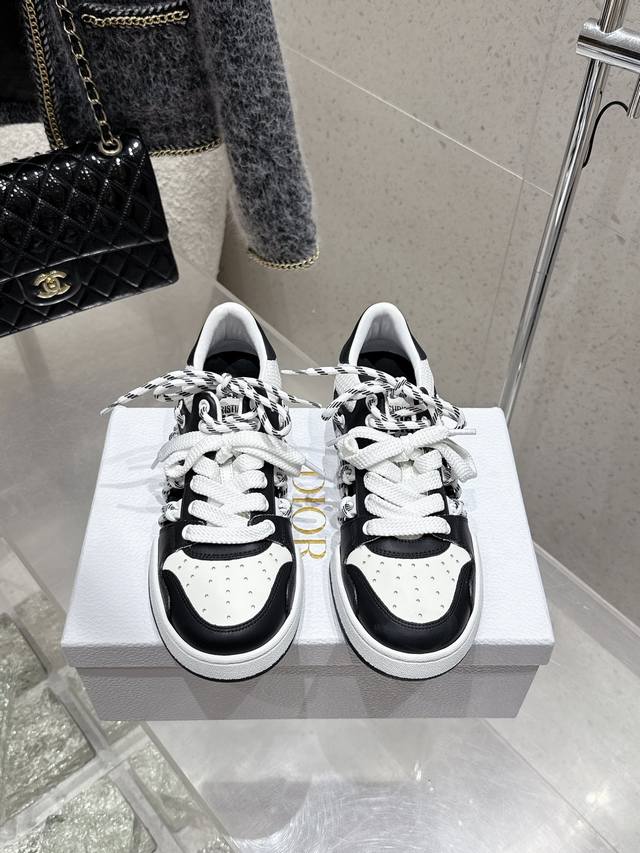 Premium Grade Dior C ' Est 25Ss New College-Style Casual Fashion High-Top Sneake