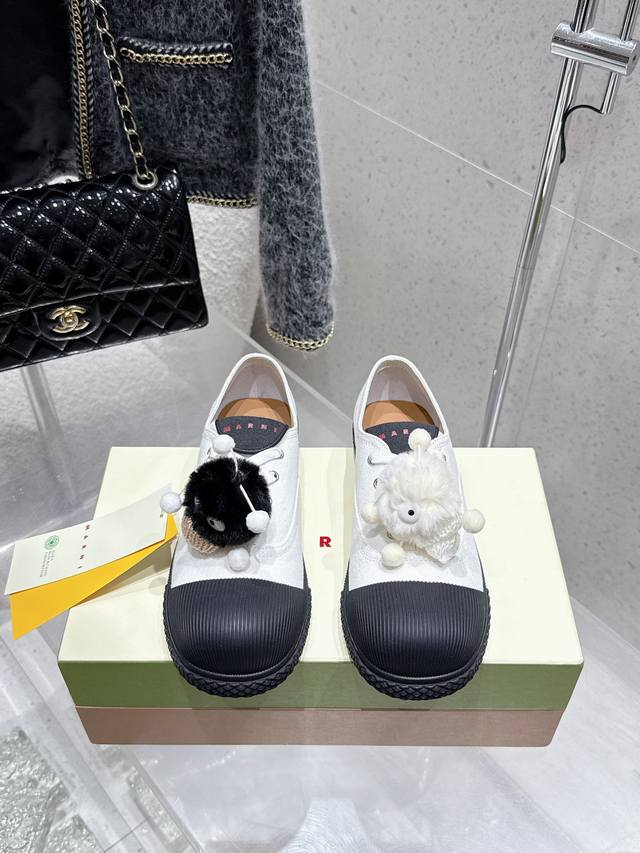 Marni 25Ss New Oversized Toe Shoes Too Cute Marni's 2025 Spring/Summer New Cotto