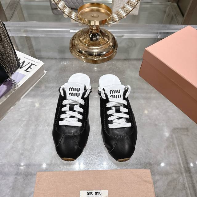 Factory-Direct Miu Mi* 25Ss Early Spring New Arrival Dexun-Style Loafers Officia
