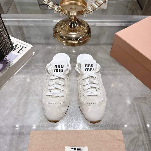 Factory-Direct Miu Mi* 25Ss Early Spring New Arrival Dexun-Style Loafers Officia