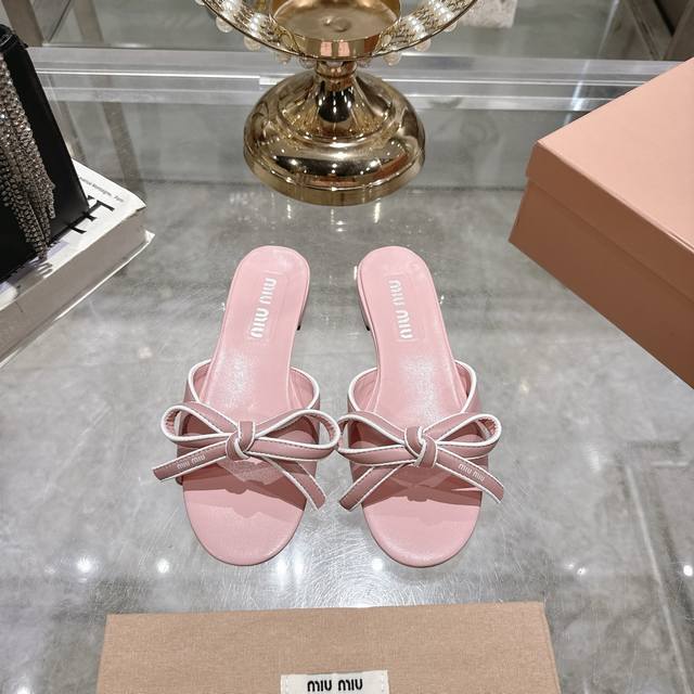 Factory Mium*2025 New Bow Flip-Flop Series A Must-Have For Lazy People Fashionab