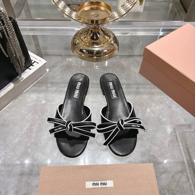 Factory Mium*2025 New Bow Flip-Flop Series A Must-Have For Lazy People Fashionab