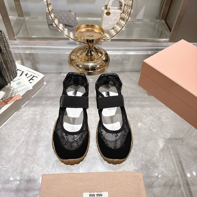 Factory-Made Miu Miu 25 Cookie Shoes, Agan Casual Sneakers, Summer New Arrival,