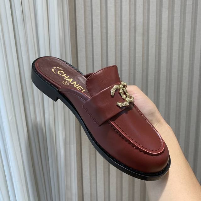 High-Heeled Loafers With A Half-Strap By Chane* | Chanel 2025 Official Website S