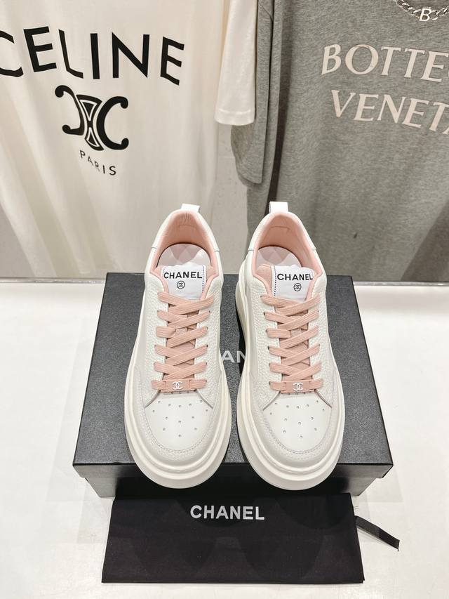 High-End Version Released Chane* Little Chanel 2025 Ss Latest Cookie-Shaped Shoe