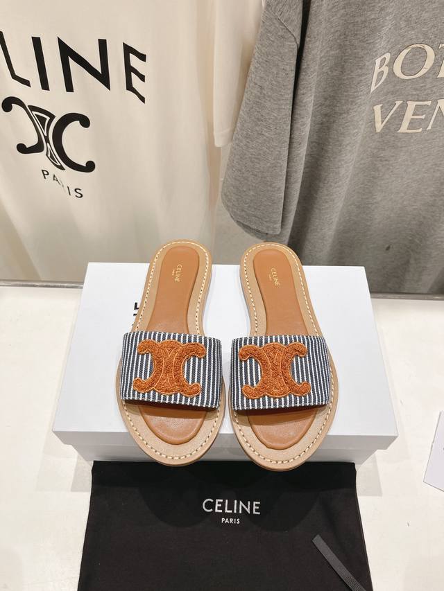 High-End Version, Factory-Direct Celine*2025 Ss Spring/Summer New Arrival Triump