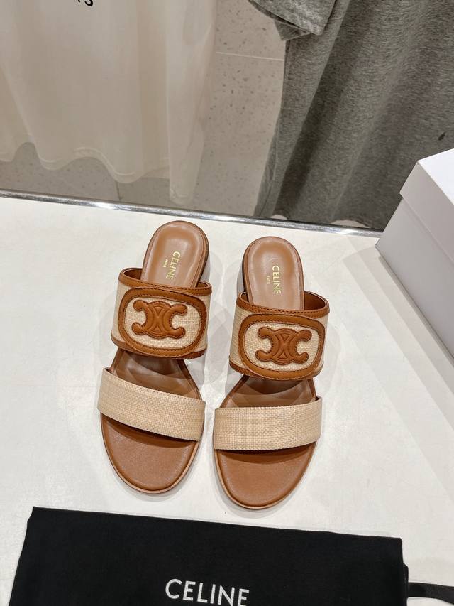 High-End Version, Factory-Direct 2025 Ss Early Summer Latest Celine Retro-Chic R