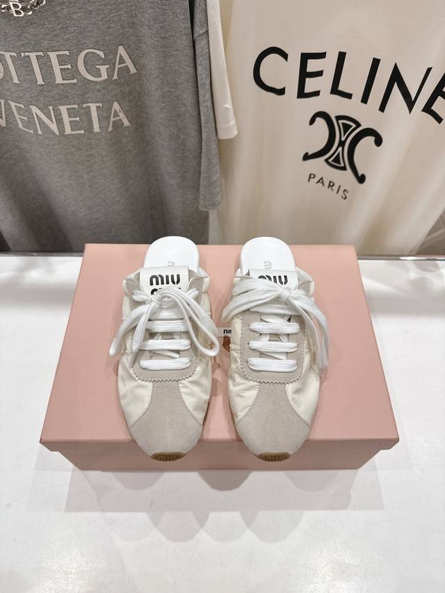 Top-Tier Factory-Direct Canvas Miu Miu 2025Ss Early Spring New Arrival Lightweig