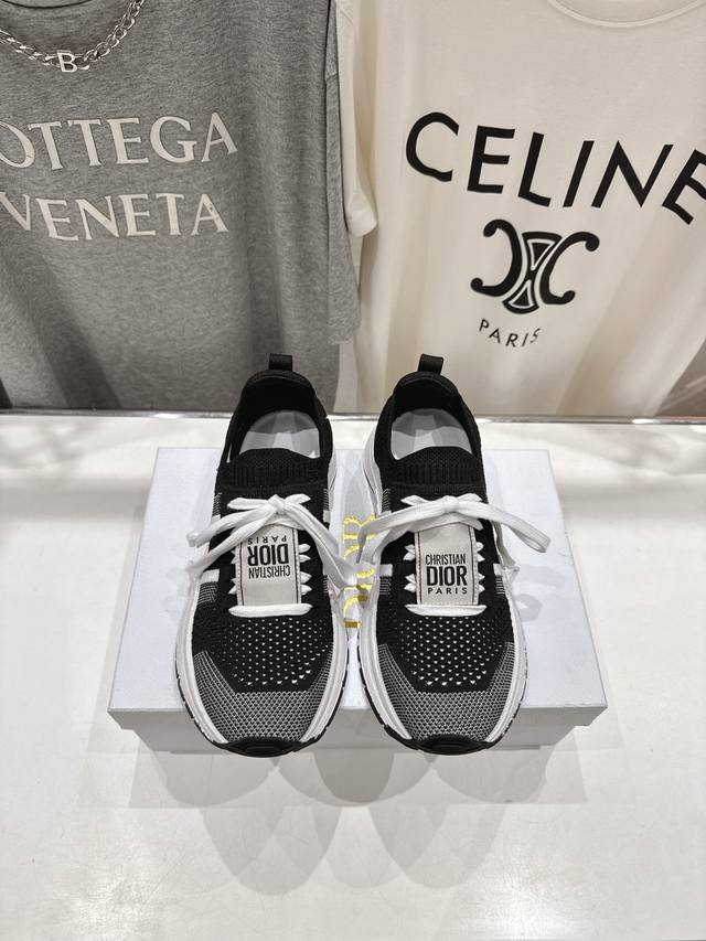 High Version Factory-Direct Couple's Set Dior* Dior 2025Ss New Lace-Up Couple's