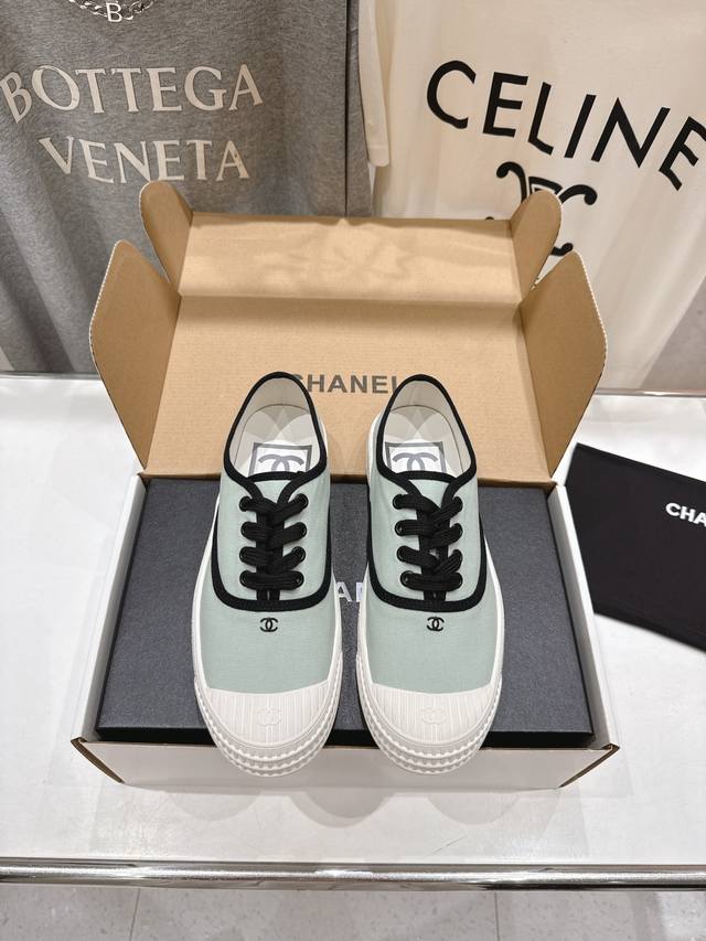 High-End Version, Chanel* Little Black 2025Ss Latest Casual Shoes, Currently Sup