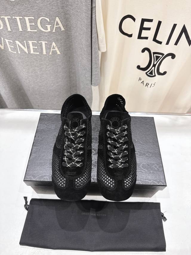 High-End Version, Mesh Upper, Dries Van Noten Couple's Edition #Dvn Dexun Shoes,