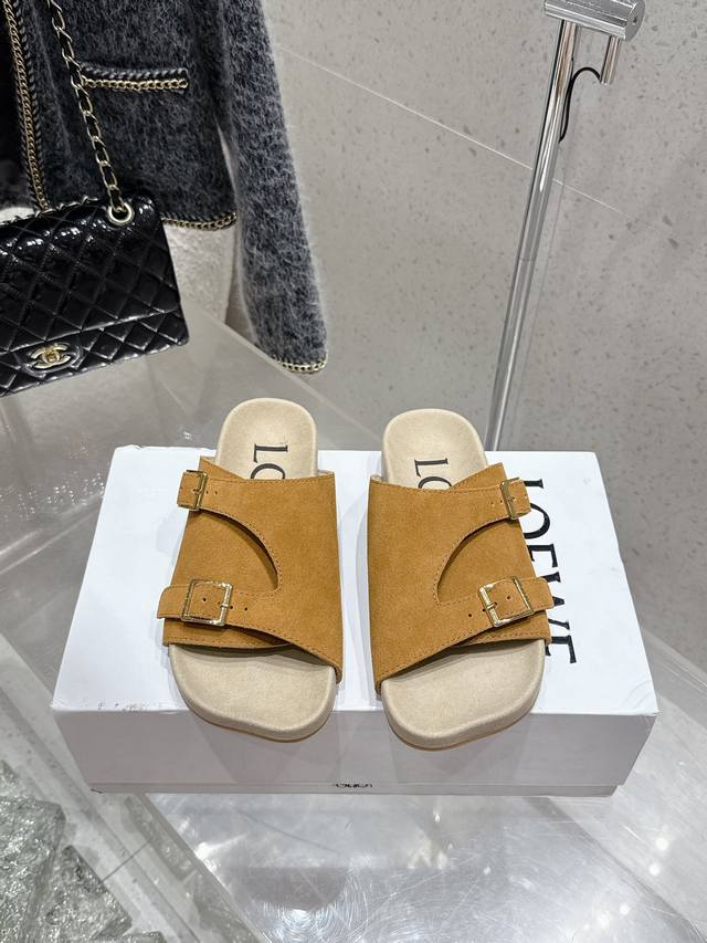 Factory Loewe 25Ss Summer New Slippers Hot New Style Matches The Original Last,