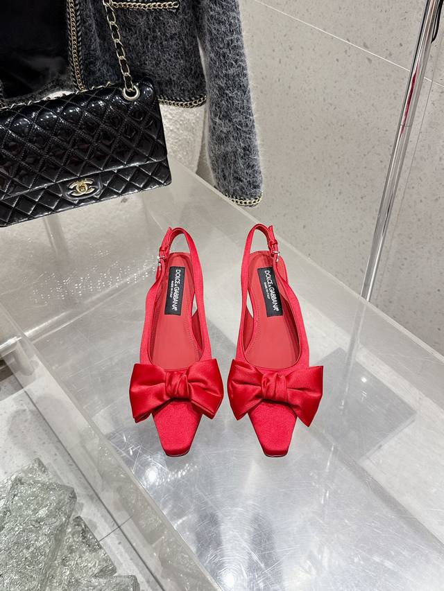 High-End Version & 2025 Spring/Summer New Arrival Crystal-Embellished Bow Sandal