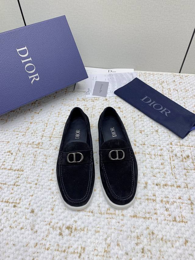 Factory-Made High-End Version Dior 25 Spring/Summer New Model Casual Leather Sho