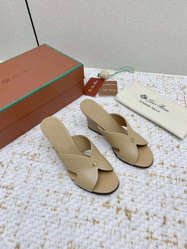 Factory-Made High Version Loro Piana 25 Summer's Latest Vera Series Flat-Heeled