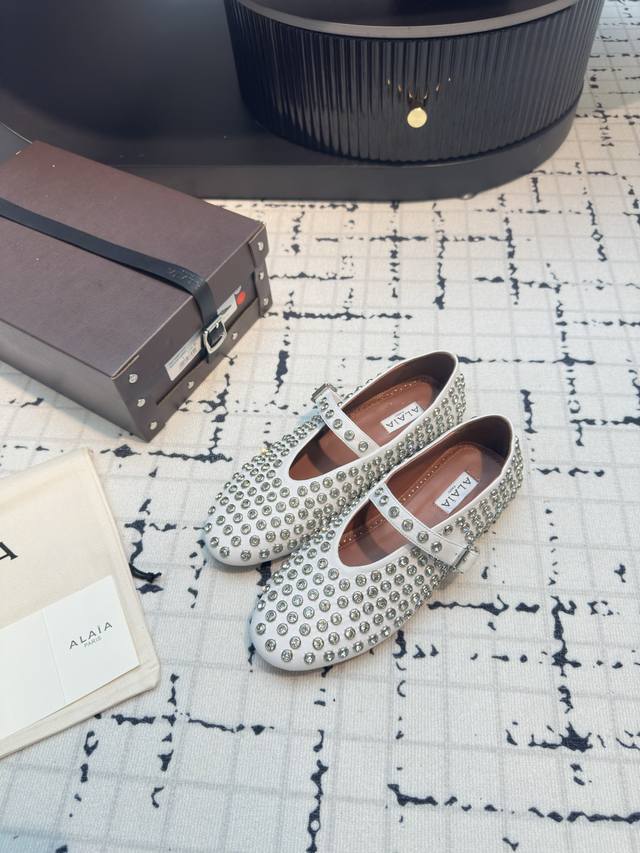 Alaya 2025 Crystal-Studded Ballet Shoes - Premium Quality - Perfect For Any Occa