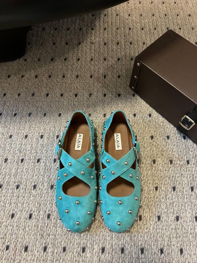 Exclusive New Arrival Alaia 25 Runway-Inspired Flat Ballet Shoes In Multiple Col