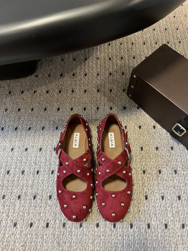 Exclusive New Arrival Alaia 25 Runway-Inspired Flat Ballet Shoes In Multiple Col