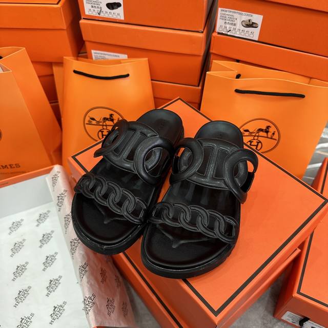 Factory: Herm S Pig Nose Black Actual Photos Sizes: 35-43