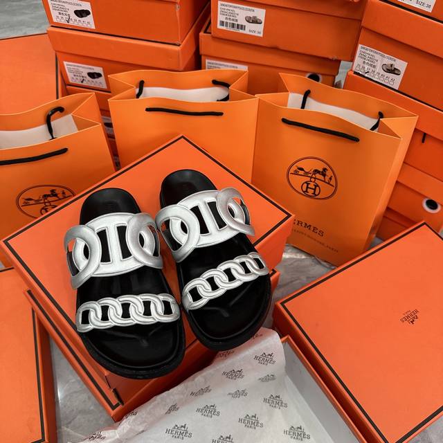 Factory: Herm S Pig Nose Silver Actual Photos Sizes: 35-43