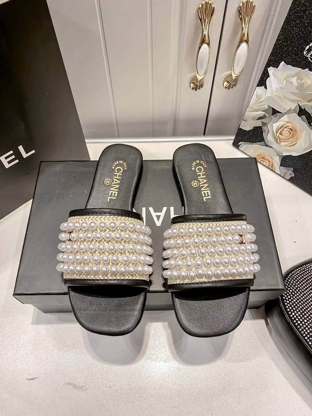 Orange Factory Price P Chanel Chanel Spring/Summer New Arrival Pearl-Decorated F