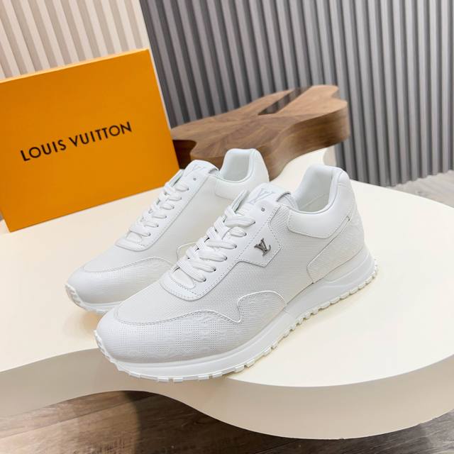 l.V Run Away Sneakers This Model Of Run Away Sneakers Is Made Of Top Layer Co