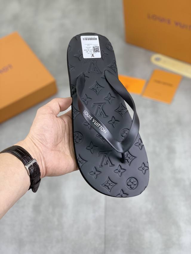 Factory P Price P Real Price Lv Louis Vuitton Counter New Men's Casual Slippers