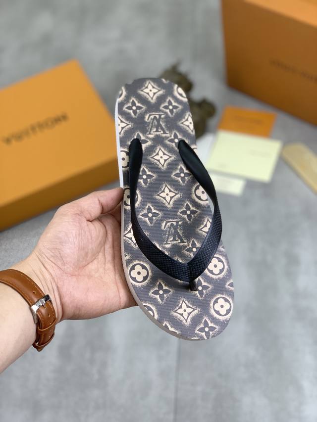 Factory P Price P Real Price Louis Vuitton New Couple Casual Flip-Flops Official