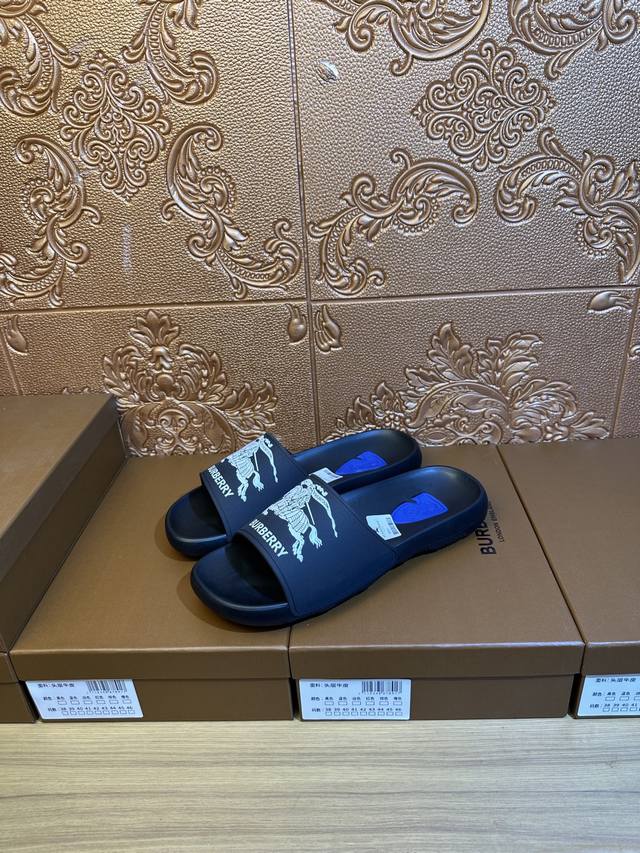 High Quality Burberry Burberry Slippers New Models Are On The Market. Perfect Wo