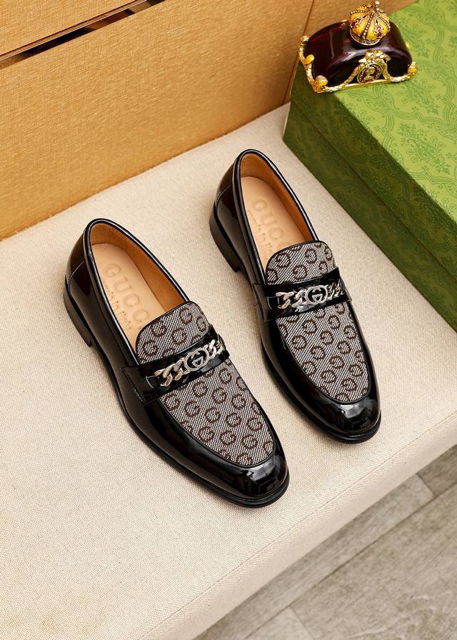 Product Trademark Gucci Casual Leather Shoes Standard Size: 38-44 45.46.47 Custo