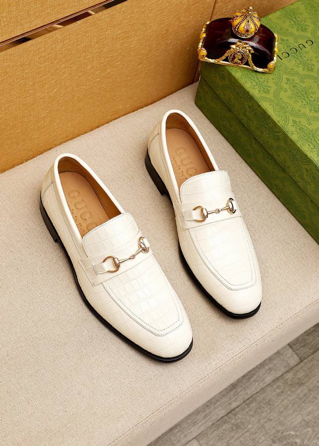 Product Trademark Gucci Casual Leather Shoes Standard Size: 38-44 45.46.47 Custo