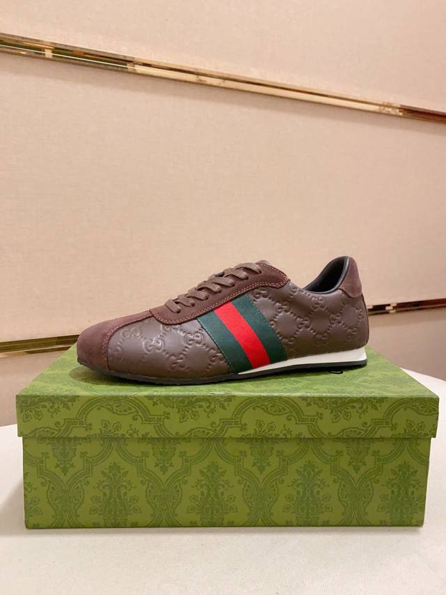 Gucci Gucci Men's Latest Series Of Casual Shoes Official Website 1 1 Made Of Imp