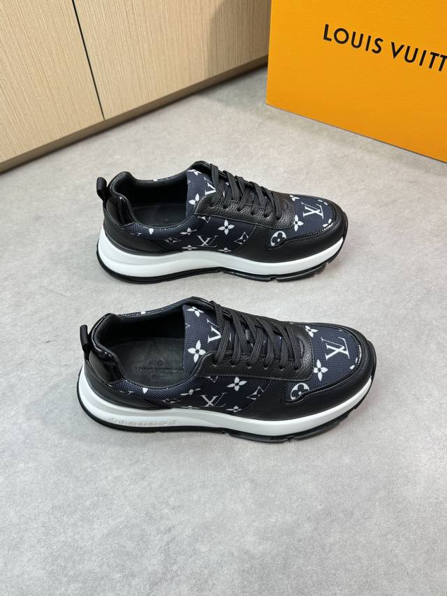 louis Vuitton -High-End Quality Original Casual Sports Shoes -Upper Calfskin