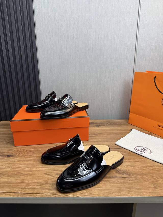 Factory P Price Hermes. Hot Selling Men's Slippers Official Website One To One P