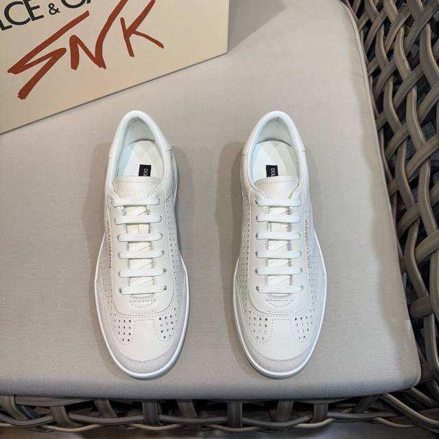 dolce&Gabbana Dg Dolce & Gabbana New Men's Casual Sports Shoes Made Of Import