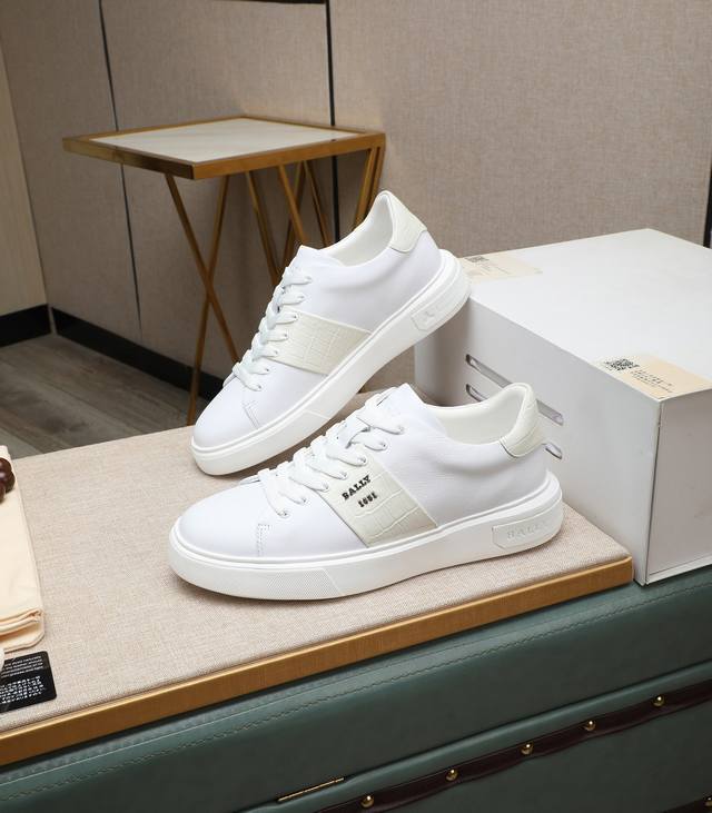 Factory P Price Men's Men's Sports Shoes Original Bally Low-Top Casual Shoes Use