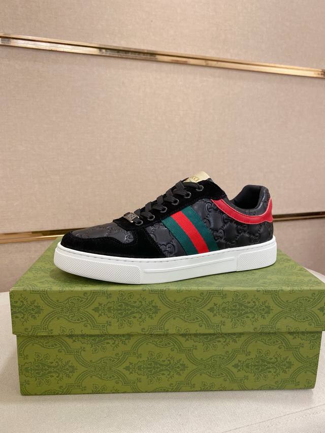 Factory P Price New Single Shoes Gucci Upper Imported Cowhide Official Website 1