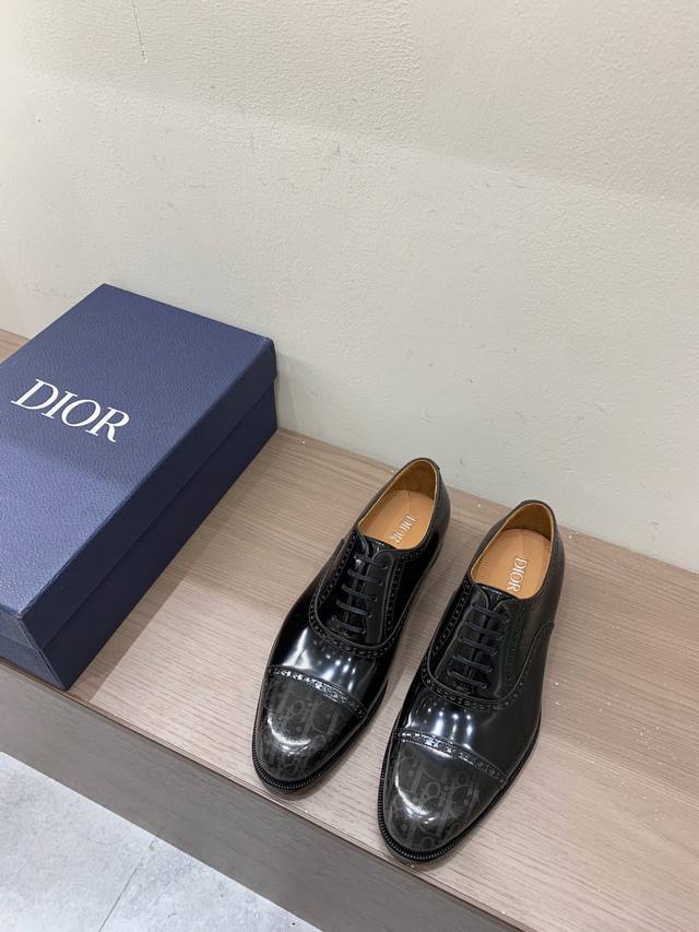 Yuan Dior Dior High-End Men's Boutique Casual Leather Shoes Upper Imported Cowhi