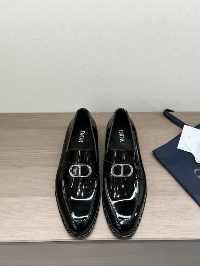 dior Dior High-End Men's Boutique Casual Leather Shoes Upper Imported Cowhide