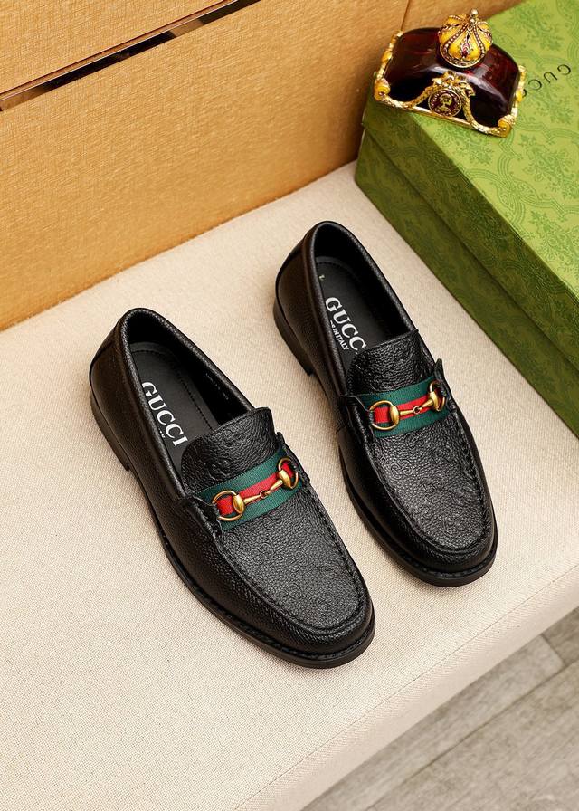 Product Trademark Gucci Gucci Casual Leather Shoes Standard Size: 38-44 45 Custo