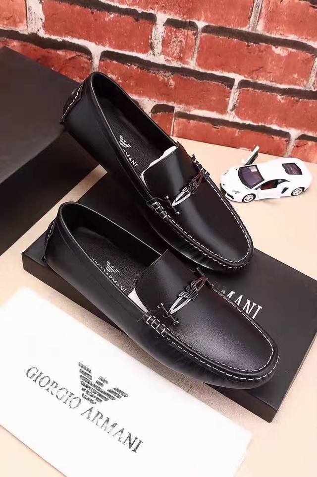 Real Price Armani Original Upper First Layer Of Italian Original Cowhide Lining