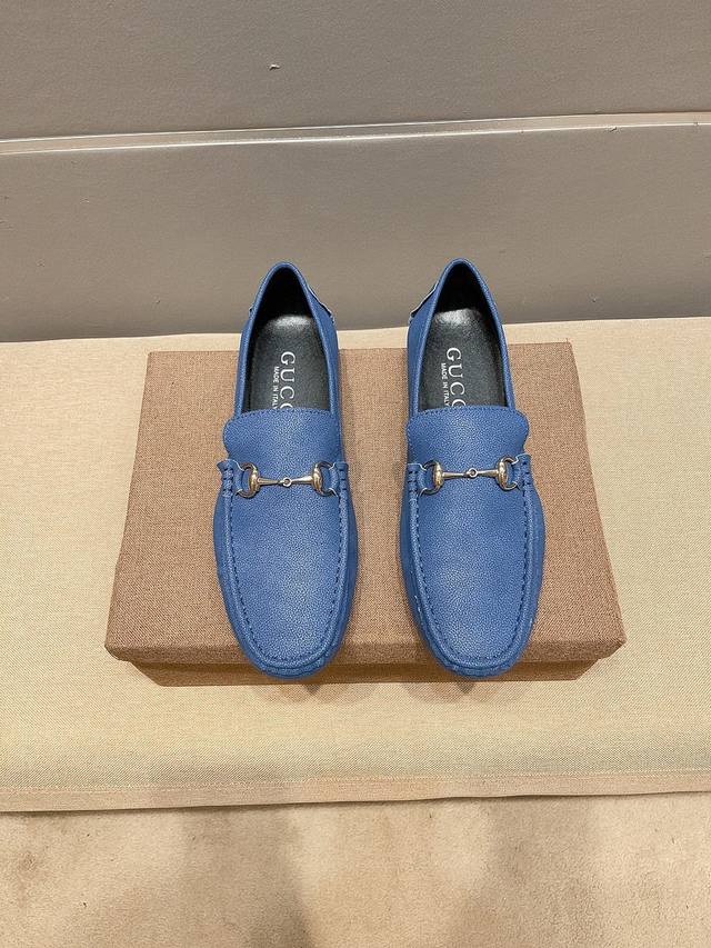 Gucci Gucci Official Flagship Store Men's Moccasins French Hall-Level Hot Versio