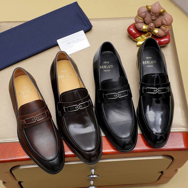 Factory Price Men's Clothing Men's Shoes Sports Original Berluti Berluti Hot-Sel