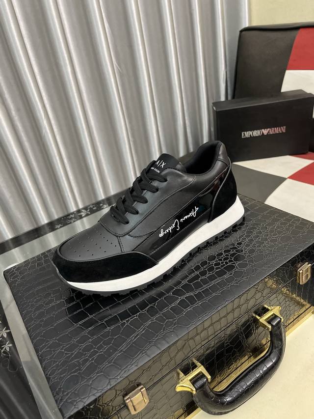 Factory Price Pp Armani Exchange Latest Spring And Summer Casual Men's Shoes Wel