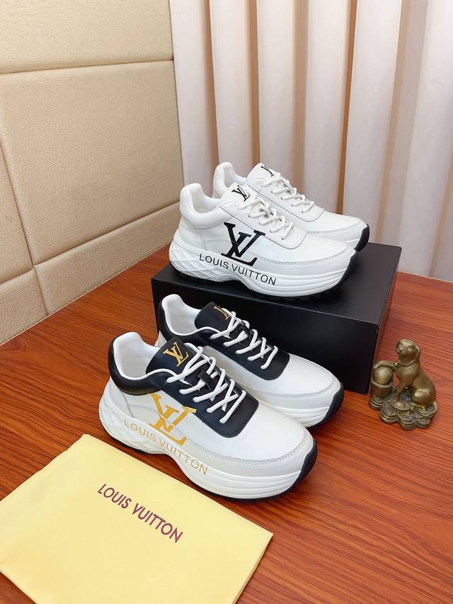 Real Price Louis Vuitton Lv Dad Shoes With Big Soles, Popular Casual Sports Shoe