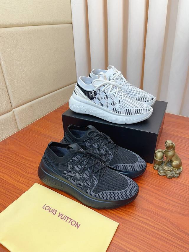 Real Price Louis Vuitton Lv Dad Shoes With Big Soles, Popular Casual Sports Shoe