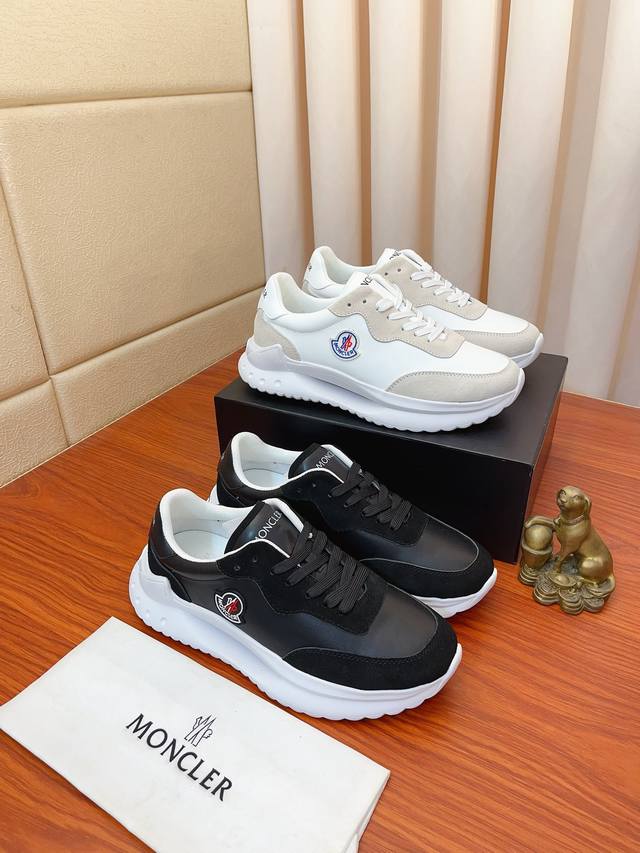 Real Price Moncler Official Website Same Style High Quality Men's Shoes Material