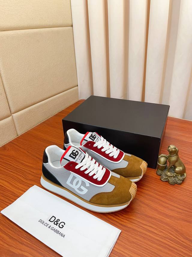 Real Price Dg Latest Official Website High-Top Casual Men's Shoes Original Quali